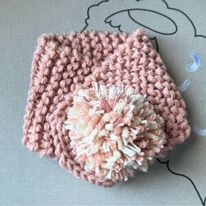 Kid-Size Powder Puff Scarf